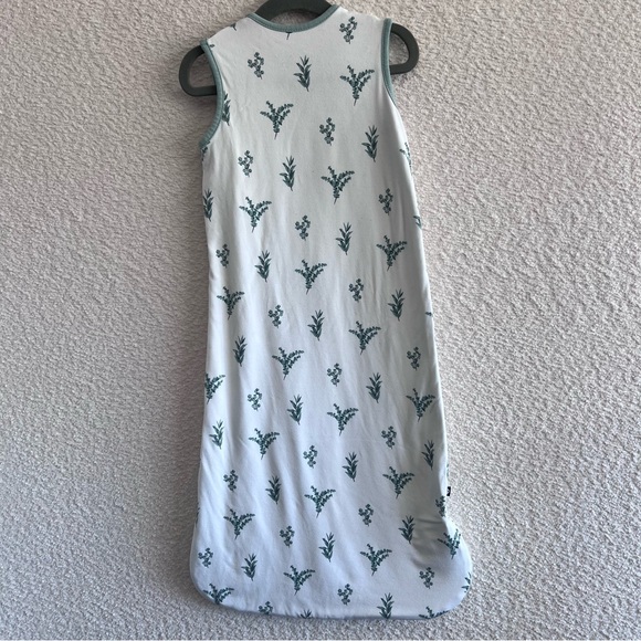 Kyte Baby Sleepsack Bamboo Wearable Blanket Soft‎ White Green TOG 0.5 Size Small - Picture 3 of 11